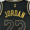 Jersey Aniversario Chicago Bulls Michael Jorda Negro