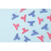 Diane Large Frosty Butterfly Clips, 9/bag,Assorted, 9 Count (Pack of