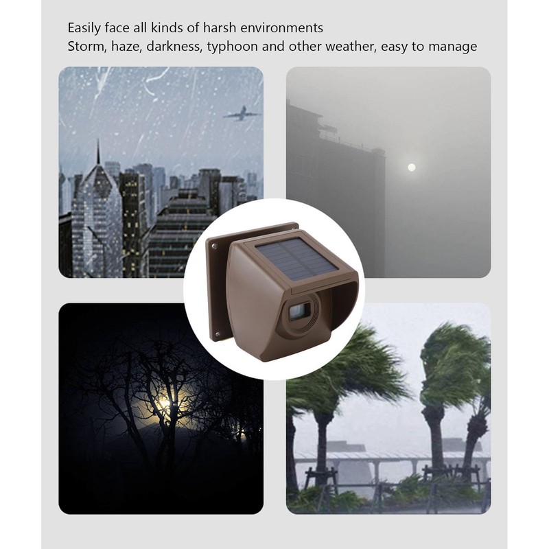 Wireless Driveway Alarm, Driveway Alarm, 800M Long Range IP55 Weatherproof