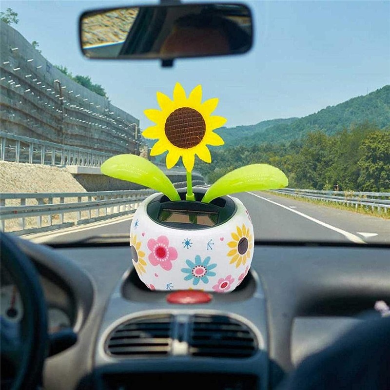 Sunflower Solar Dancing Flower Solar Dancing Solar Toys, Solar Powered
