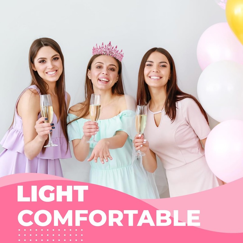 Papoopy Birthday Tiara and Crown with Sash, Birthday Tiara for