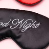 Sleeping Cover, Silk Soft Plush Adjustable Blindfold Elastic Strap Night