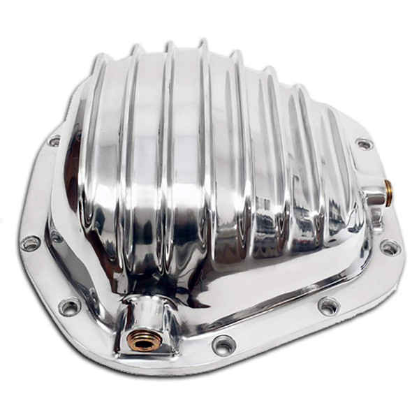 Compatible For 66-Up Dana60 Polished Aluminum Front Rear Differential Cover