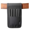 Belt Pen Holder Fabric Black 4 Pen Slots Belt Clip