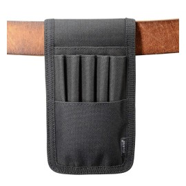 Belt Pen Holder Fabric Black 4 Pen Slots Belt Clip Durable Storage