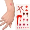 Blood Seal Bloody Tattoo Sticker Costume Cosplay