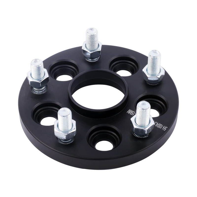 DCVAMOUS 4PC 5x108 Hubcentric Wheel Spacers 15mm with 12x1.5 Studs