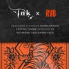Target Darts Raymond Van Barneveld Ink Design Ten-X Dart Flights