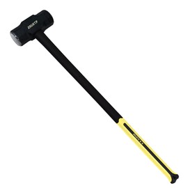 ZEUSTR 12LB Sledge Hammer, Nylon Handle with Shock Reduction, Anti-Slip Grip