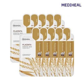 Mediheal Placenta Essential Mask 10 Sheets / 메디힐 플라센타 에센셜 마스크 10매