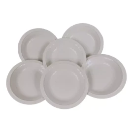 Boris 2 Plato Para Postres De Plástico 150ml Pastelero Vajilla