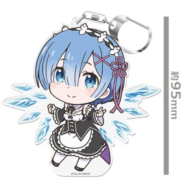 [azumaker] Re:Zero - Starting Life in Another World Puniko! Key Holder (with Stand) Rem Ver.2
