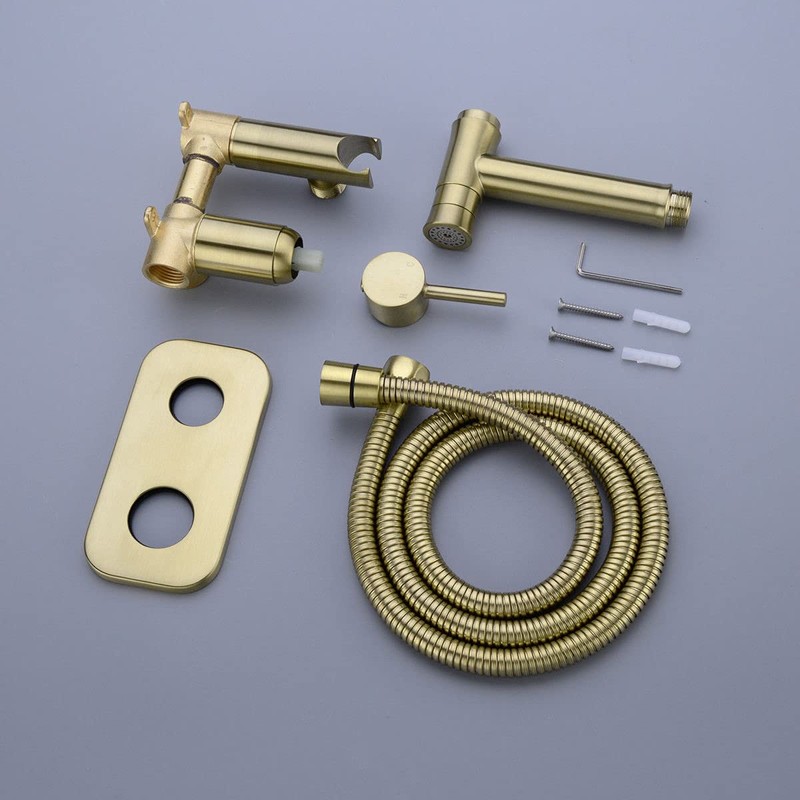 TRUSTMI Bathroom Concealed Hot and Cold Bidet Spray Set Hand