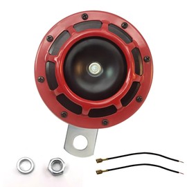 Waterproof Air Horn Replacement Kit, Air Electric Snail Double Horn for Cars, Motorcycles, Trucks, Bicycles, Marine Cars, Universal Automotive Parts