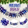 2m Christmas Hanging Ceiling Foil Wall Decoration | Pack of