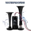 Tuperoymse Horn Kit Car Air Horn Train Horn Kit 12V