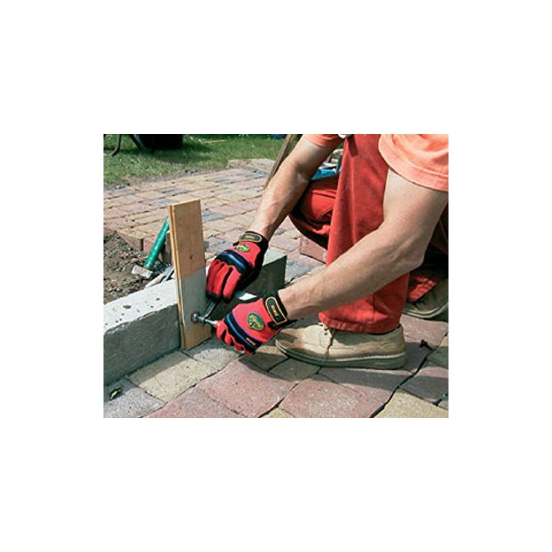 FerdyF. Herren FerdyF Mechanics POWER 1910 10 Clarino Kunstleder Montagehandschuh