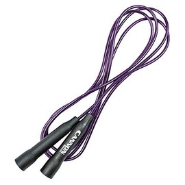 Cannon Sports Speed Jump Rope - Tangle Free for Gym Training, Boxing Workout & Fitness Fun - Adults & Kids (Purple, 9 ft)