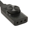 USB Sound Card Adapter 7.1 Channel Mute Button Volume Control