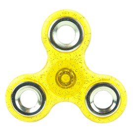 Christmas Concepts® - Exclusive Glitter Fidget Hand Spinner - Stress Reducer, Stress Relief, Autism - ORANGE