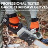 Vgo... Pair of EN381-7 Class 1 20m/s Chainsaw Protection Gloves
