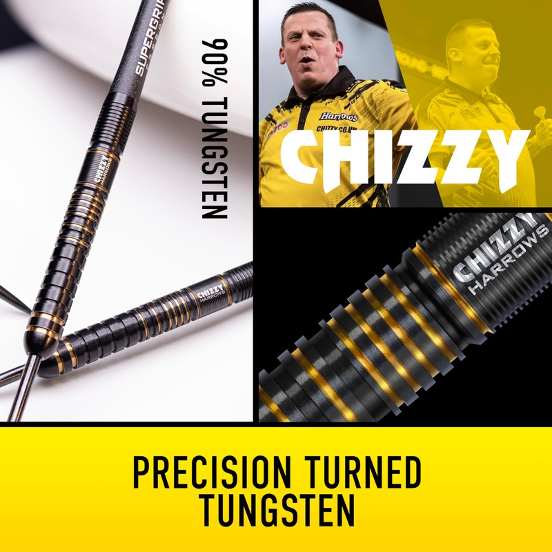 Harrows Dave Chisnall Chizzy Series 3 Player Dart Set I