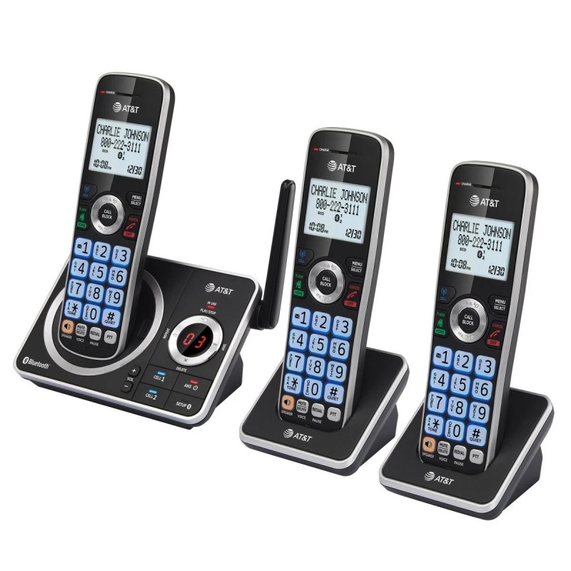 AT&T DLP72362 3-Handset Cordless Phone Answering System with Smart Call
