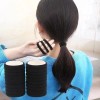 100 Uds Bandas Elásticas Negras Para Cabello