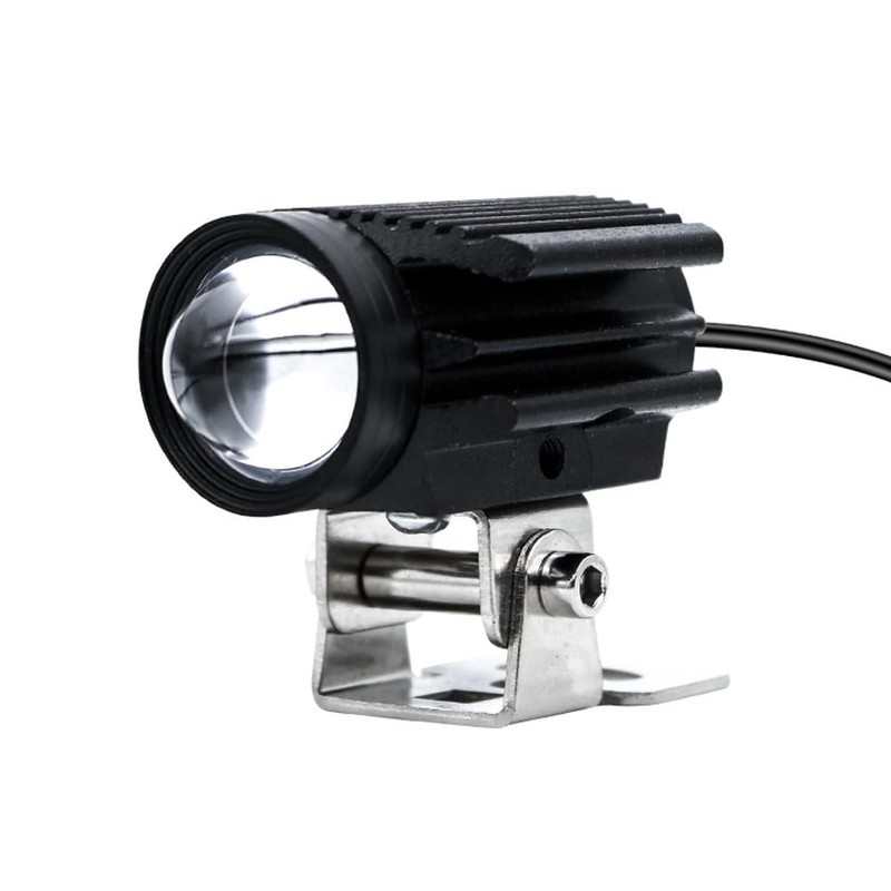 YehVeh 2 Pack Motorcycle Driving Light Mount Bracket Adjustable Stand