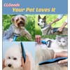 CLGoods Pet Grooming Brush&Comb Combo, Pet Grooming Brush，Cat Comb Dog