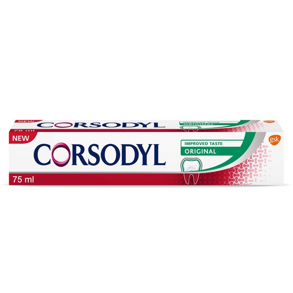 Corsodyl Bleeding Gum Toothpaste Daily Original, 75 ml