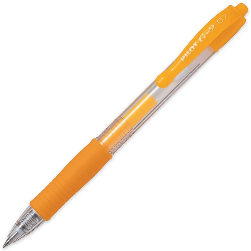 Pilot G2 07 Retractable Gel Ink Rollerball Pens - 0.7mm