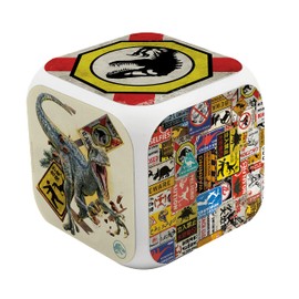 Jurassic World Dominion Cube Alarm Clock in Gift Box 8 x 8 x 8 cm