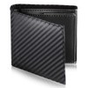 Le sourire Ultra Small Men’s Minimalist Bifold Wallet, Genuine Leather