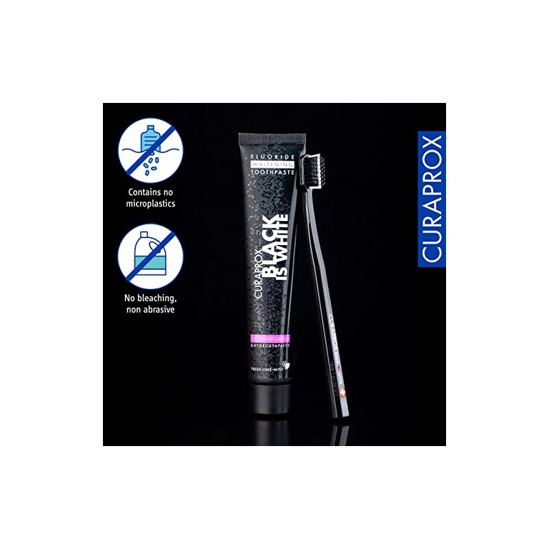 Curaprox Black is White Charcoal Toothpaste by Curaprox