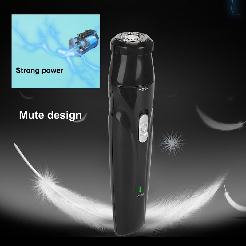 SPORTSMAN Men Electric Nose Hair Sideburns Beard Trimmer USB Hair
