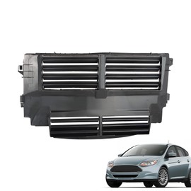 Front Active Radiator Grille Shutter Compatible with 2012-2018 Focus W/o Actuator Motor 2.0L BATTERY EV, Radiator Grill Air Shutter Control Assembly CM5Z8475A ATPP5220112009 CM5Z-00810-A