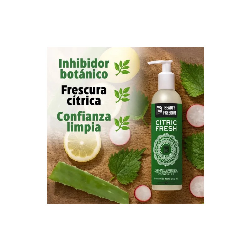 Inhibidor De Vello Corporal 250ml Retrasa El Crecimiento