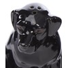 Quail Ceramics Black Labrador Salt & Pepper Shaker Pots