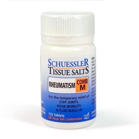 Schuessler Tissue Salts Comb M (Rheumatism) 125Tabs