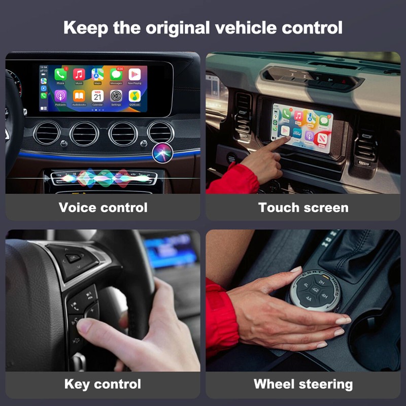 MMB Wireless Carplay Smart Ai Box, Wired to Wireless Adapter