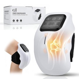 4-in-1 Knee Massager with Heat, Red Light, Vibration & Airbag Compression