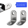 16 Packs L Bracket 30 x 30mm Corner Braces,YMAISS Stainless
