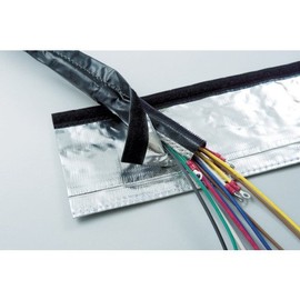 TRUSCO MTF505 Electromagnetic Wave Shield Cable Tube, Magic Type, 2.0 inches (50 mm) diameter 16.4 ft (5 m)
