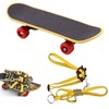 Lyfengdeam Adjustable Tortoise Leash and Funny Skateboard Set, Pet Tortoise