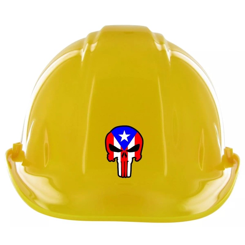 Unbranded/Generic Puerto Rico Hard Hat Stickers | Motorcycle Helmet Decals
