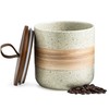 Miamolo Spice Jars with Lid, Coffee Container Kitchen Food Storage