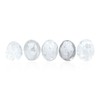 Starborn Clear Quartz Freeform Palm Stones, 1 Piece