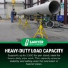 Sawyer Mfg Company Folding V Head Pipe Stand - Heavy