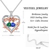 TINGN Gift for Women - 925 Sterling Silver Heart Pendant